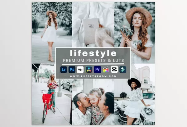 Lightroom Preset – Life Style Lightroom Presets and Luts Collection by Presetsroom – Download