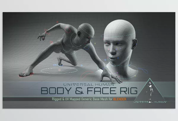 Plugin – Universal Human Body and Face Rig by Chris Jones – Download