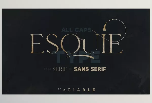 Font – Esquie from serif to sans typeface by VP Fonts – Download
