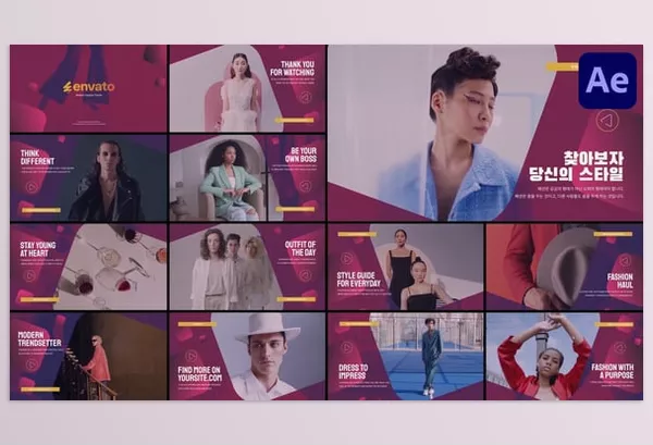 Plugin – Modern Fashion Trends After Effects by SweetsBox – Download 58256856