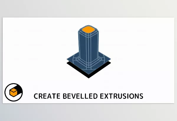 Asset – Bevelled Extrude Blender Addon by Mark Kingsnorth – Download