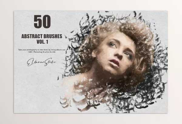 Photoshop Plugin – 50 Abstract Brushes Vol. 1 by Filtergrade – Download