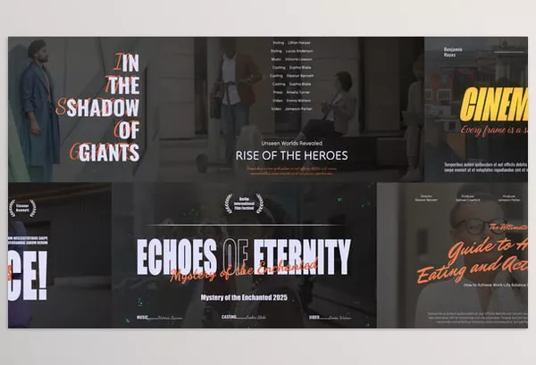 Plugin – Filmic Cinematic Title Slides by Pixarray – Download 58309884
