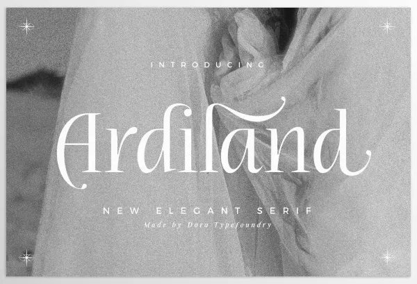 Font – Ardiland Font by Dora Typefoundry – Download