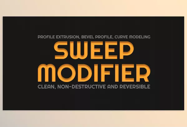 Asset – Sweep Modifier Addon by cgtrader – Download