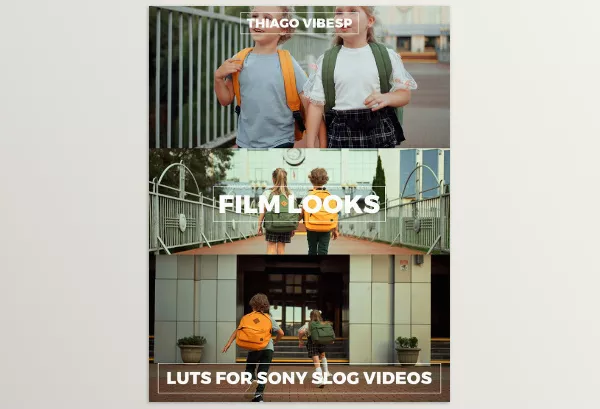 LUT Pack – Cinematic LUTs for Sony by Thiago Vibesp – Download