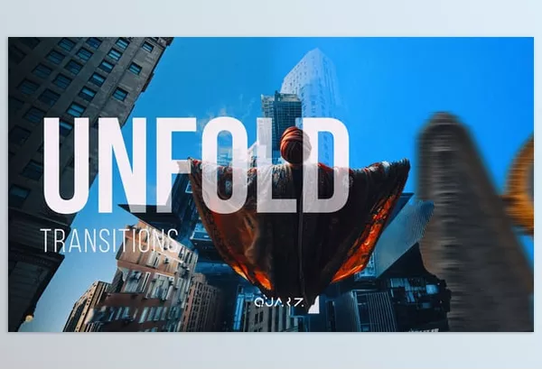 Asset – Unfold Transitions for After Effects by Quarz – Download