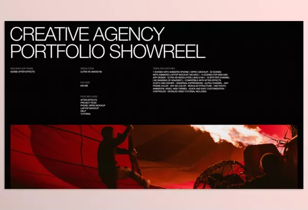 Asset – Creative Agency Portfolio Showreel by BaburLand – Download