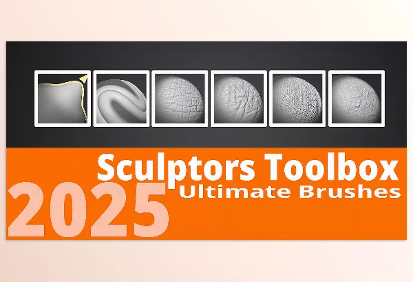 Blender Addon – Sculptors Toolbox Ultimate Brushes by Jim Morren – Download