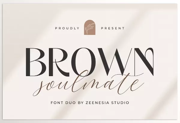 Font – Brown Soulmate A Charming Font Duo by zeenesia – Download