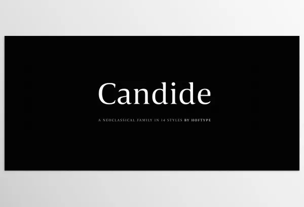 Font – Candide Font Family by Hoftype – Download