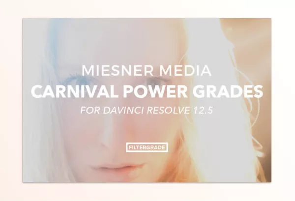 Resolve Tool – Meisner Media Carnival Powergrades for DVR by Miesner Media – Download
