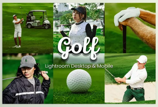 Lightroom Preset – 30 Golf Lightroom and Luts Collection by 3motional – Download