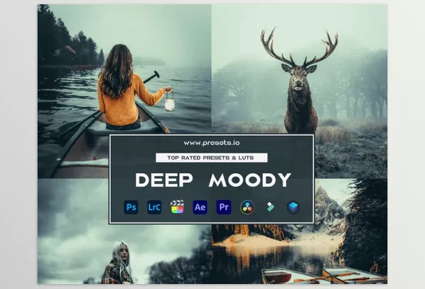 Lightroom Preset – Deep Moody Preset Collection and Luts by Presets.io – Download