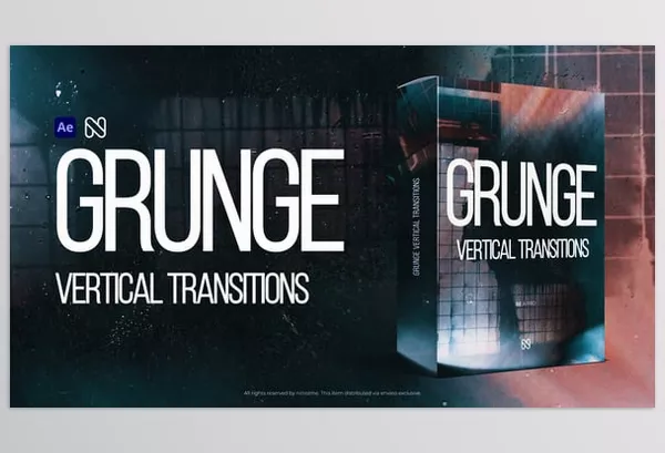 Project – Vertical Grunge Transitions by nitrozme – Download