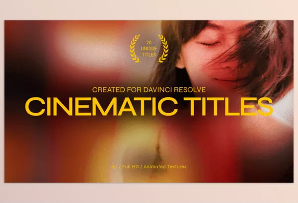 Resolve Tool – Cinematic Titles DR by easyeditpro – Download
