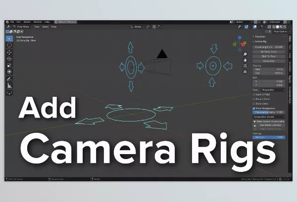 Blender Addon – Add Camera Rigs by WayneDixon – Download