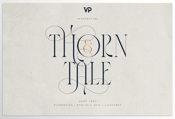 Font – Thorn & Tale by VP Fonts – Download