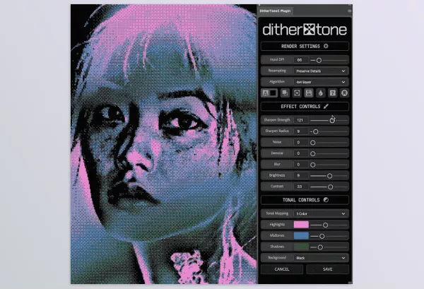 Photoshop Plugin – DitherTone PRO by Doronsupply – Download