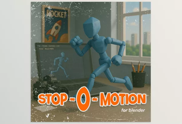 Blender Addon – Stop O Motion by david rodriguez – Download
