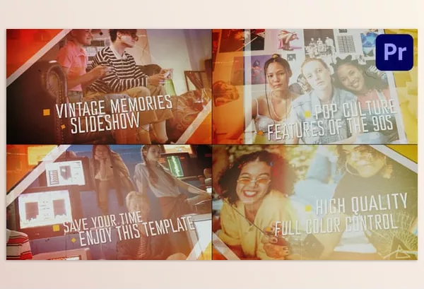 Asset – Vintage Photo Slides for Premiere Pro by SweetsBox – Download 58645864