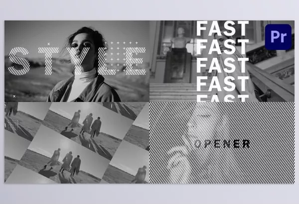 Asset – Stylish Opener for Premiere Pro by SweetsBox – Download 58621069