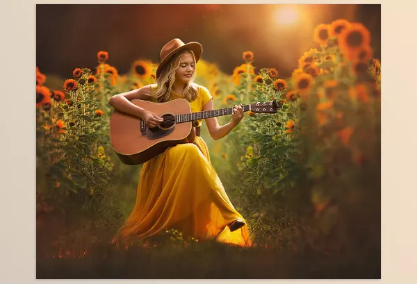 Tutorial – Sunflower Strummer by Meg Bitton – Download