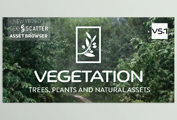 Blender Addon – Tree Vegetation Pro s by Bproduction – Download