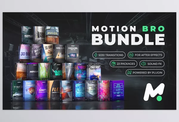 Plugin – Motion Bro Bundle for After Effects by videolancer – Download