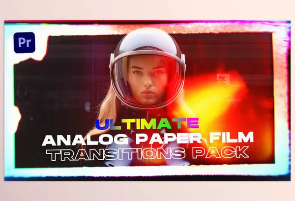 Project – Ultimate Analog Paper Film Transitions Pack | Premiere Pro by whiterecord – Download 49823373