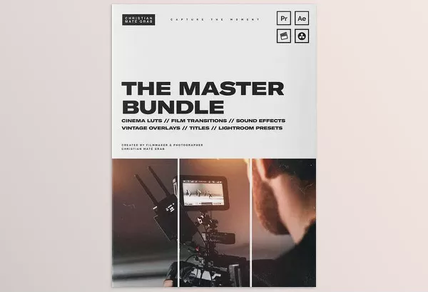 Motion Graphics Pack – The Master Bundle by Christian Mate Grab – Download