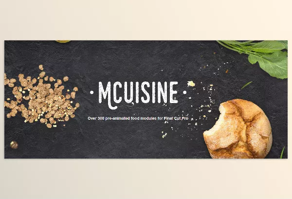 FCP Template – mCuisine by MotionVFX – Download