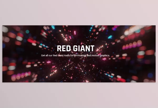 Software – Red Giant by Maxon – Download