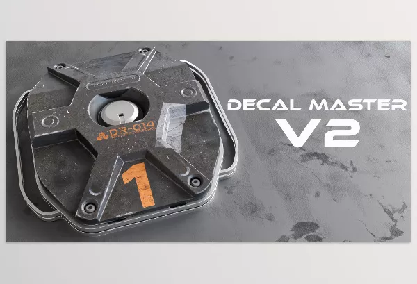 Blender Addon – Decal Master by CG GALAXY – Download